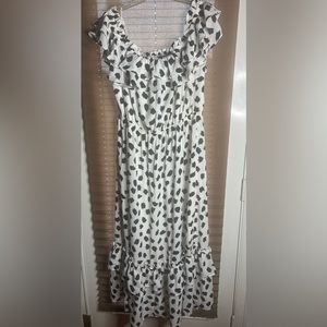 NWT Beautiful Off The Shoulder Maxi Dress by Lane Bryant “BEAUTICURVE” Sz 18/20